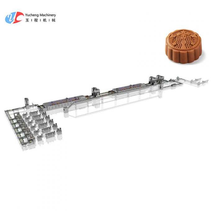 Multifunctional Mooncake Production Line 45Kw Moon Cake Machine
