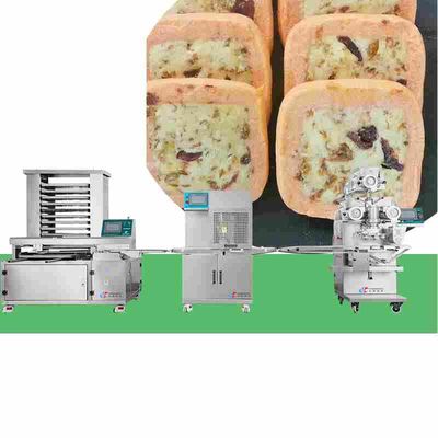 Automated Cookie Encrusting Machine 100g Biscuit Making Equipment