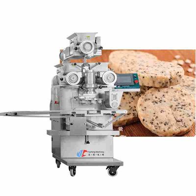 Fully Automatic Biscuit Making Machine 4.5kw Cookie Encrusting Equipment