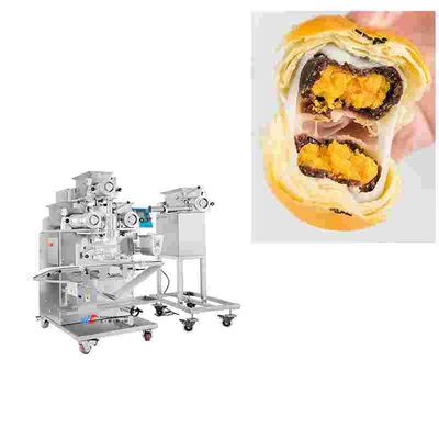 Four Hopper Encrusting Machinery 4Kw Food Encrusting Machine