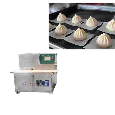 2.5KW Steamed Bun Production Line Food Into Paper Packaging Machine
