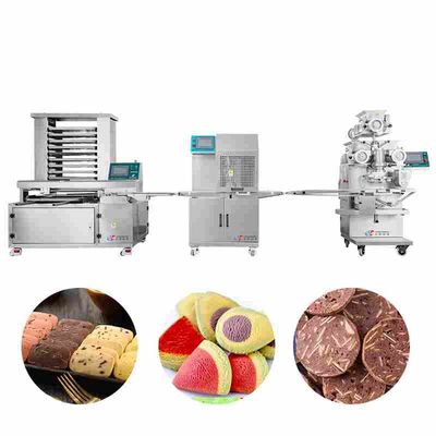 Smart Touch Cookie Encrusting Machine Yucheng Encrusting Machinery