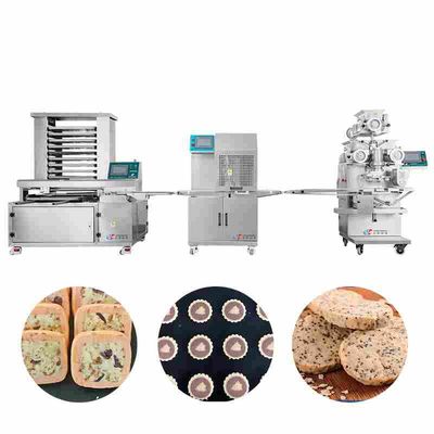 Smart Touch Cookie Encrusting Machine Yucheng Encrusting Machinery