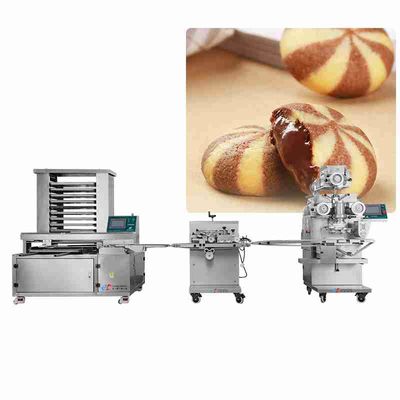 100g Double Color Cookie Machine 100ppm Biscuit Making Automatic Machine