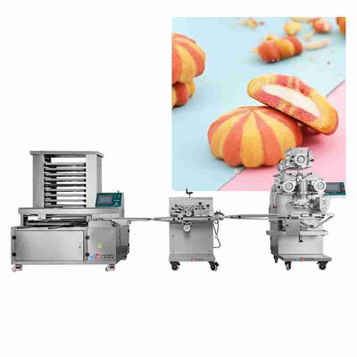 100g Double Color Cookie Machine 100ppm Biscuit Making Automatic Machine
