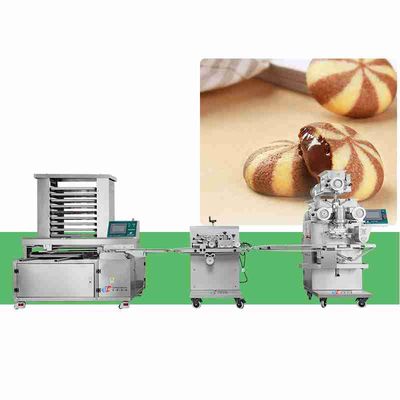 100g Double Color Cookie Machine 100ppm Biscuit Making Automatic Machine