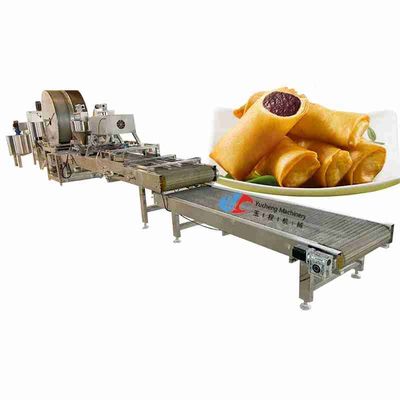 OEM SUS Spring Roll Machine 100g Samosa Sheet Making Machine