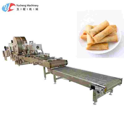 CE 220V Spring Roll Machine Lumpiang Shanghai Equipment