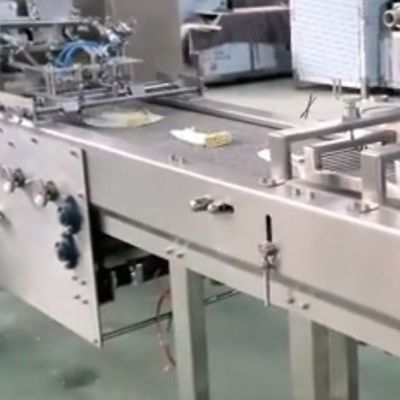Yucheng Automatic Lumpia Wrapper Machine 45 Kw Commercial Spring Roll Maker